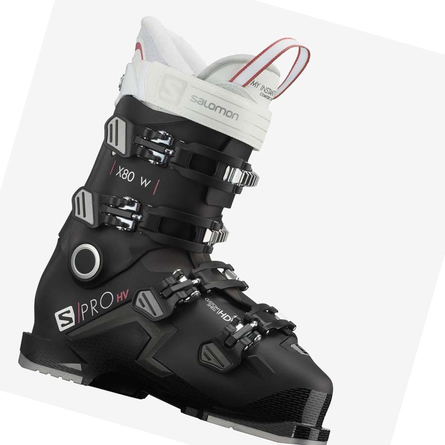 Salomon S/PRO HV X80 Síbakancs Női Fekete | HU 3543YXF